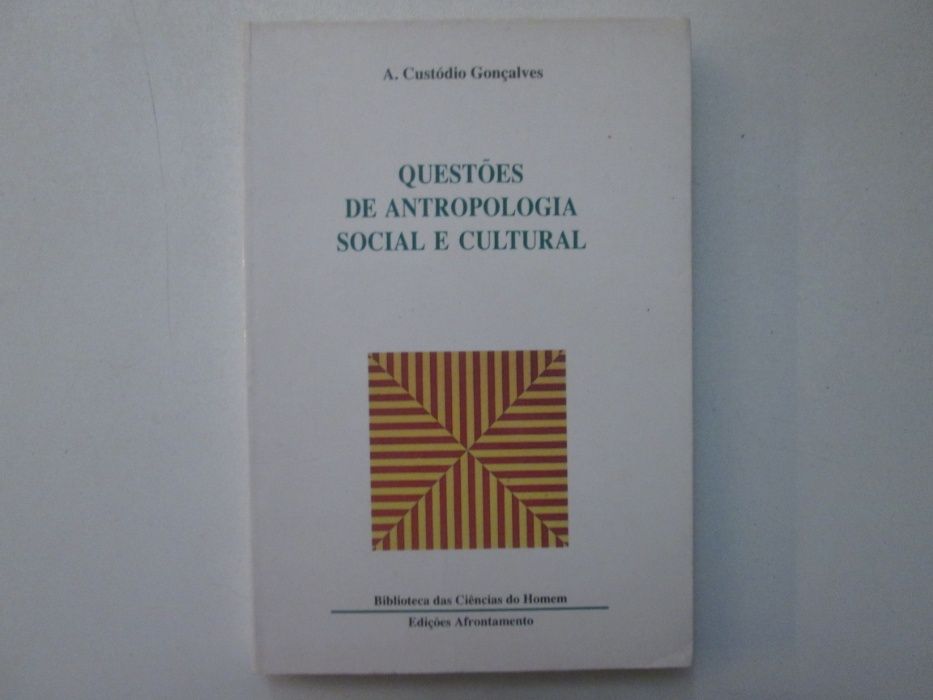 Questões de Antropologia social e cultural- A. Custódio Gonçalves