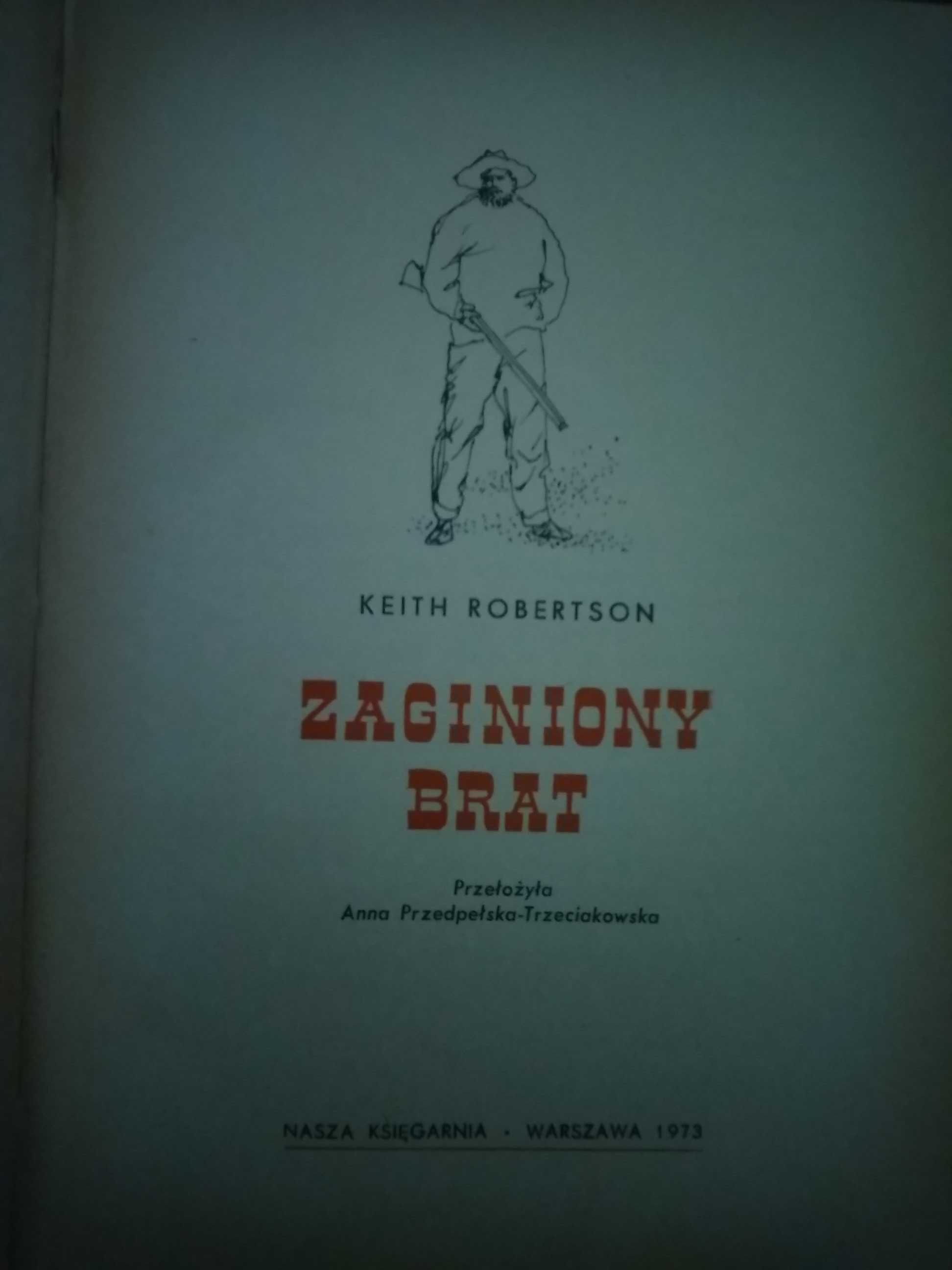 Zaginiony brat Keith Robertson