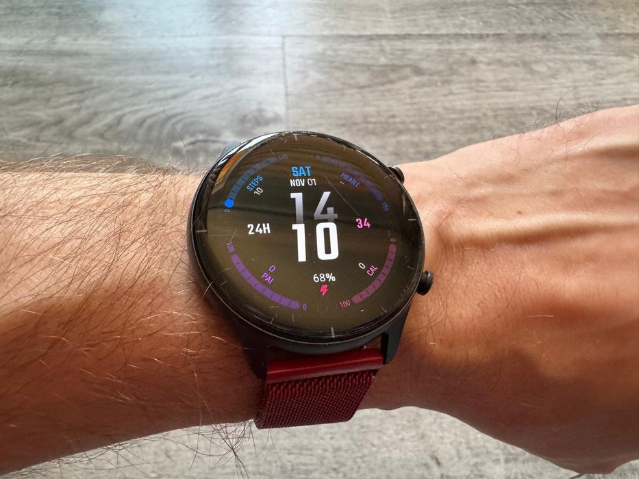 Smartwatch Amazfit GTR 2e – stan dobry z minusem, dla aktywnych