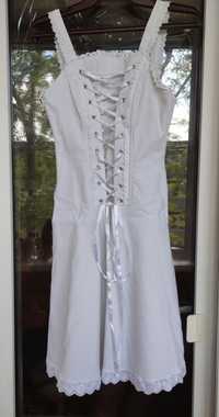 Білий сарафан, сукня
