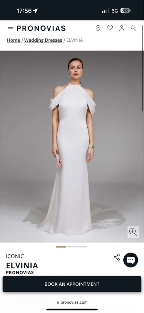 Vestido de noiva novo - nunca usado - Pronovias