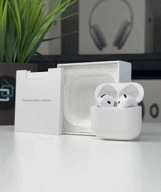 РОЗПРОДАЖ! New! Безпровідні навушники AirPods 4 + чохол на кейс!