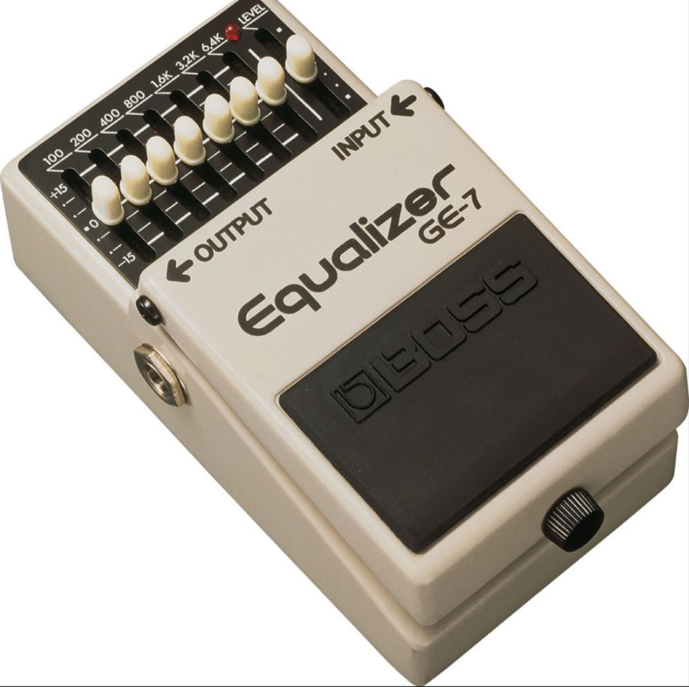 Boss ge-7 pedal equalizador