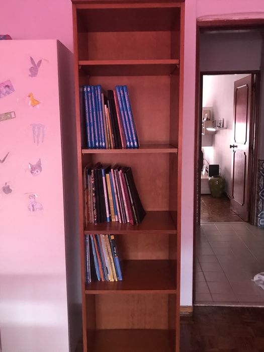 estante de pinho mel