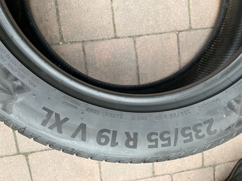 1szt. 235/55/19 Continental PremiumContact 6 Jak NOWA 2024r. 100%
