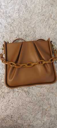 Жіноча сумка, коричневого кольору