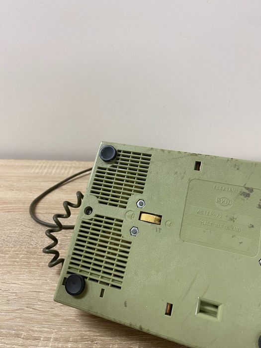 Telefon Stacjonarny Aparat Telefoniczny Elektrim Aster-72 Zielony PRL