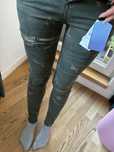 Pull&Bear nowe z metkami obcisłe jeansy moro rurki z przetarciami xs s