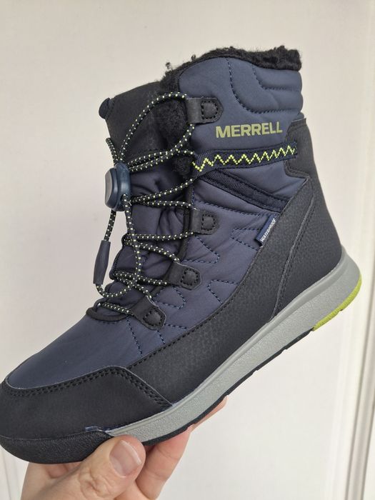Стильні теплі чоботи, сапоги, для хлопчика Merrell 35,36