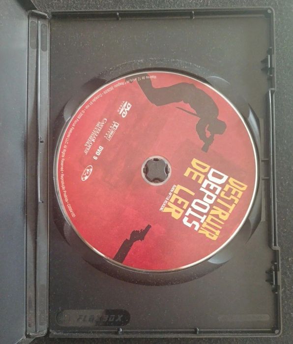DVD destruir depois de ler