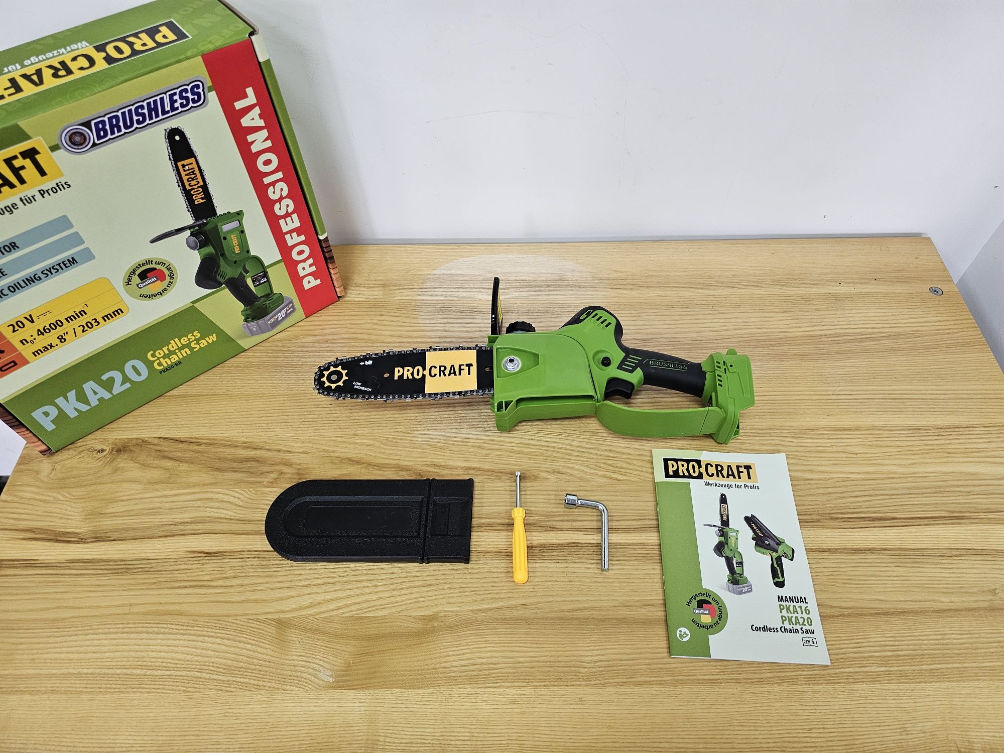 Мини Пила Procraft PKA20 Подача Масла Бесщеточный двиг.