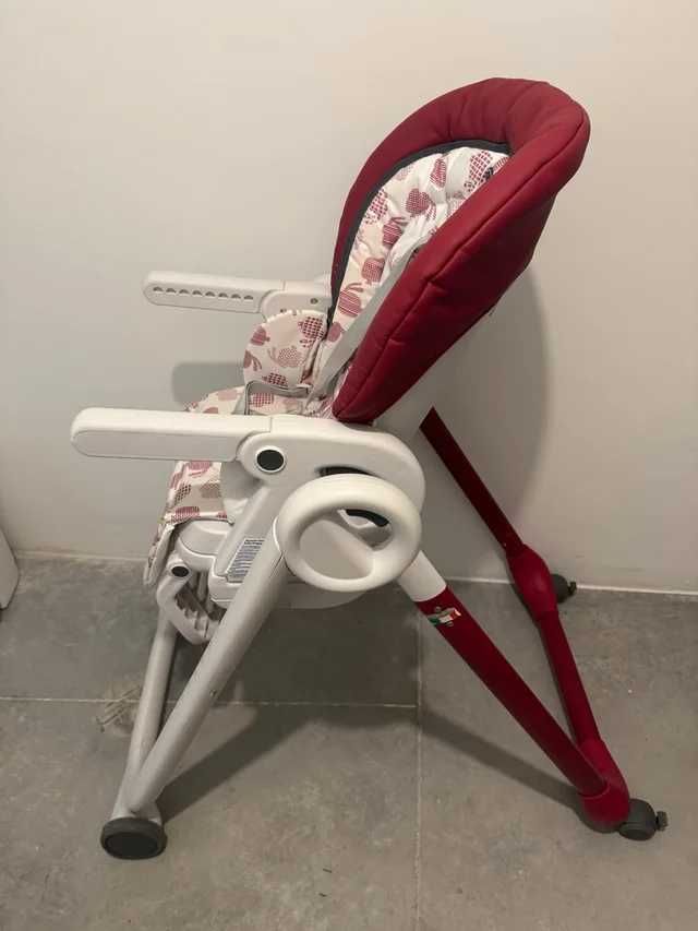 cadeira refeição POLLY PROGRES5 RED