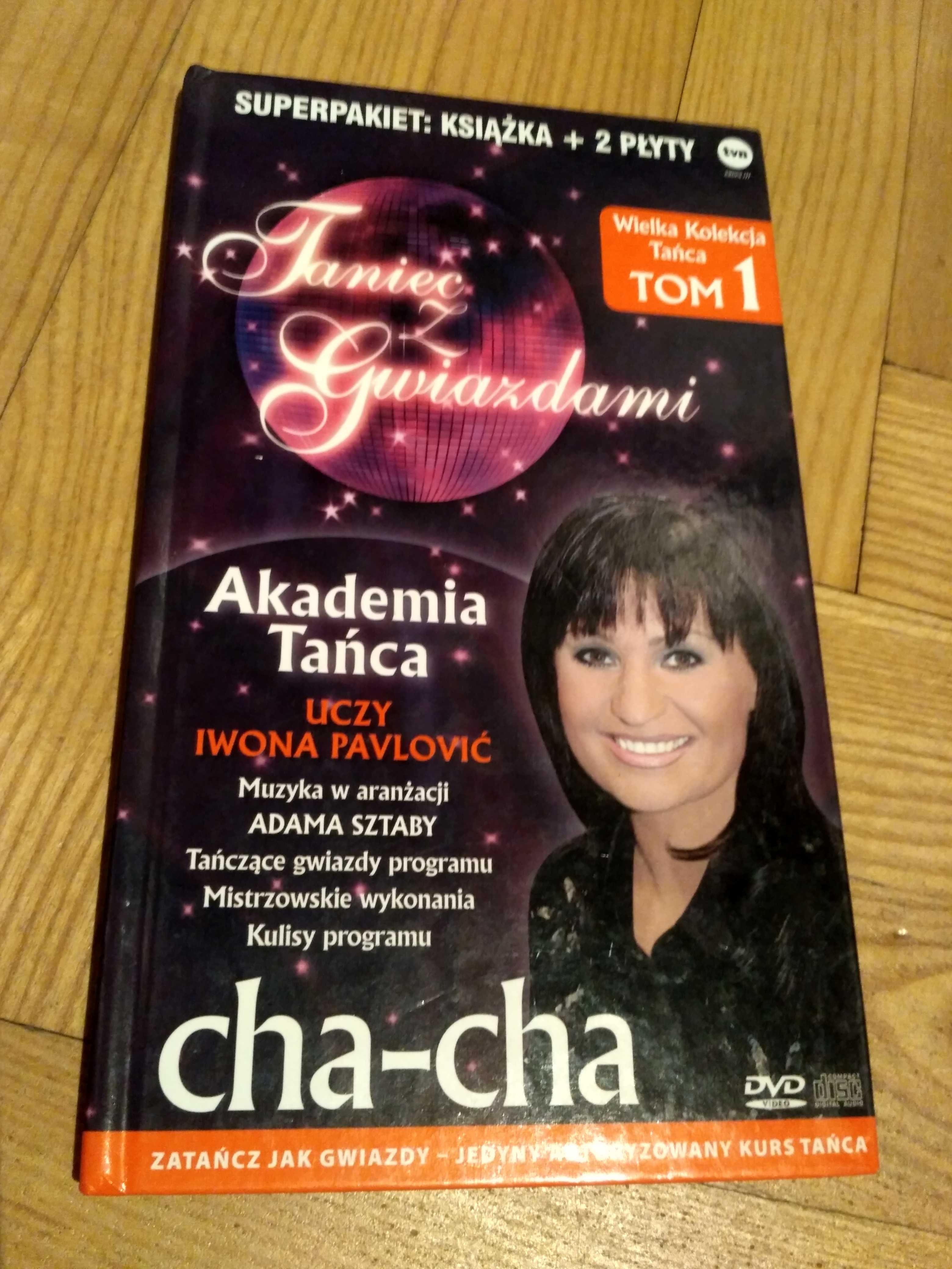 Akademia tańca, Ivona Pavlović, książka i 2 X CD, kurs tańca: Cha-cha