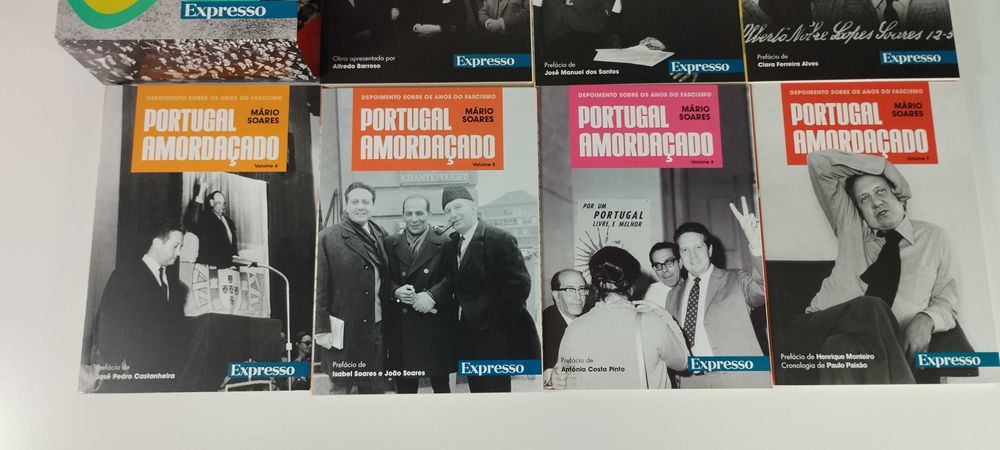 Portugal Amordaçado - Mário Soares 7 Vol Expresso