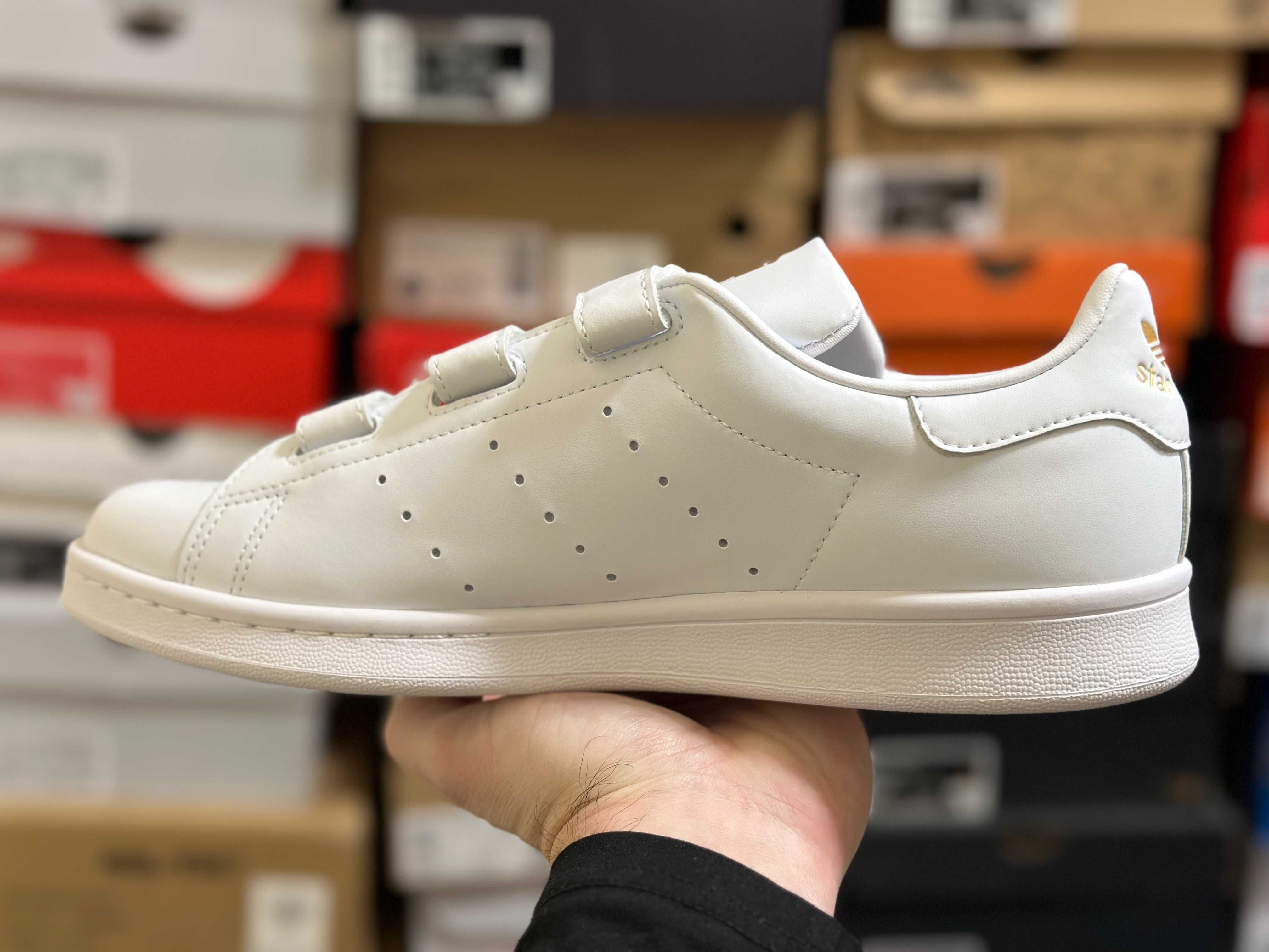 Кросівки на ліпучках adidas Stan Smith CF кроссовки FX5508