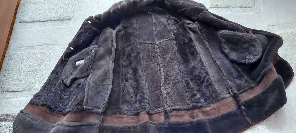 Kożuch damski naturalny