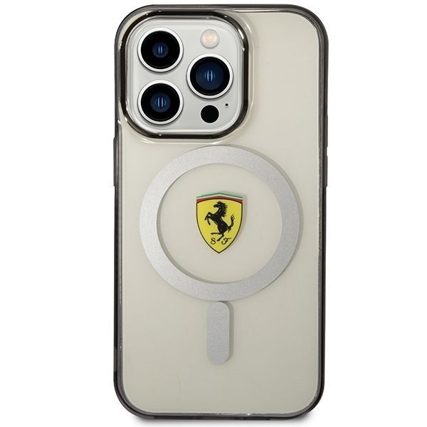 Futerał Ferrari iPhone 14 Pro Max MagSafe Transparentny