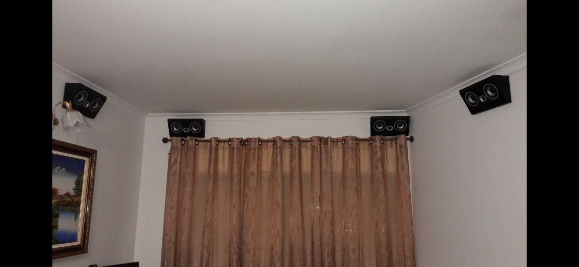 Sistema de cinema em casa