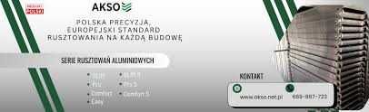 Rusztowanie Aluminiowe Jezdne AKSO Dystrybutor Zapraszamy do Wyceny