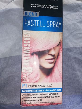Syoss blond pastell spray p1 kolor różowy