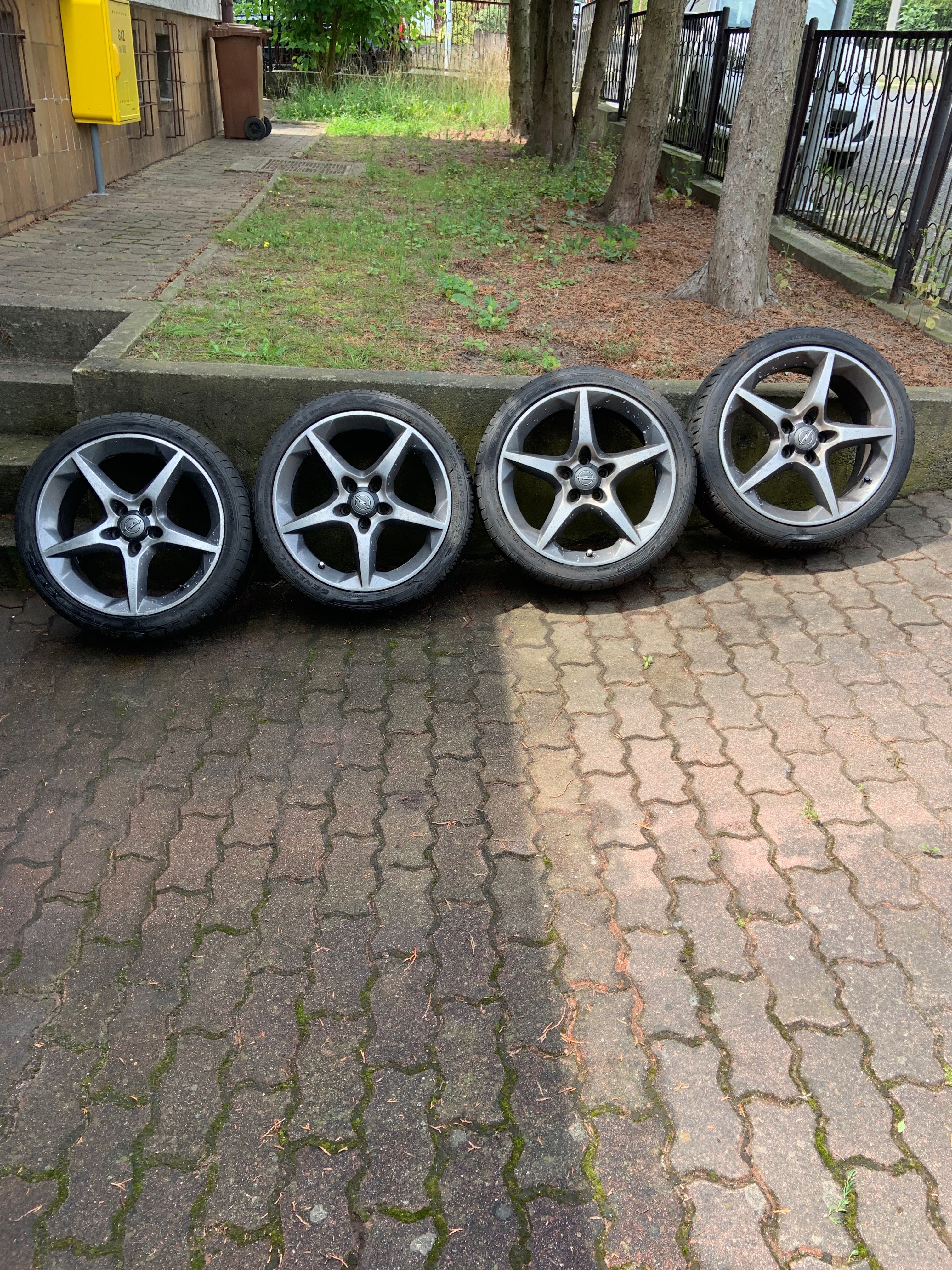 Felgi aluminiowe Opel OPC 18”/5x110 Pasują do Opel Astra,Vectra,Zafira