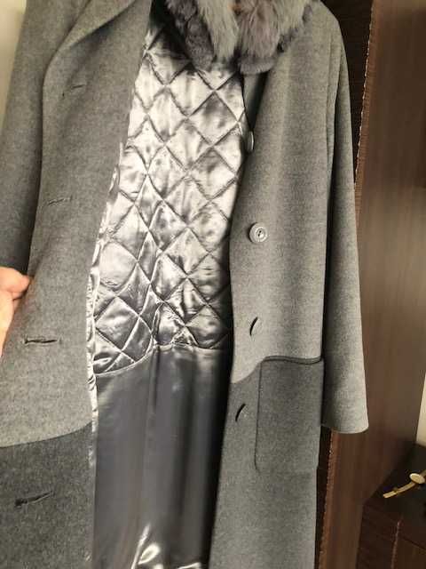 Płaszcz szary wełniany Jass r. 38/L