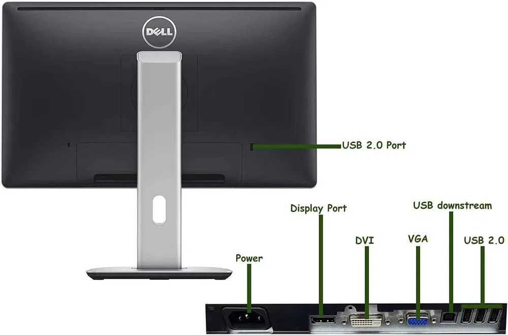 Монітор Dell P2014Ht 19.5" 1600x900 Pivot