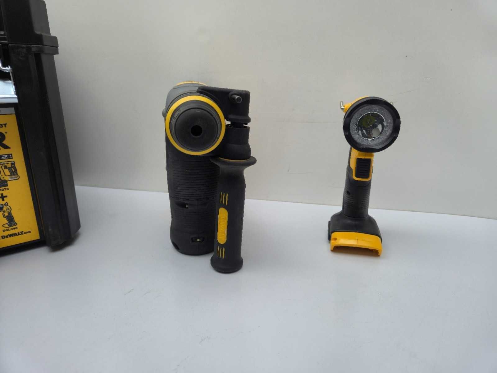 DeWalt DCH273 18V XR Brushless – młotowiertarka SDS + latarka LED