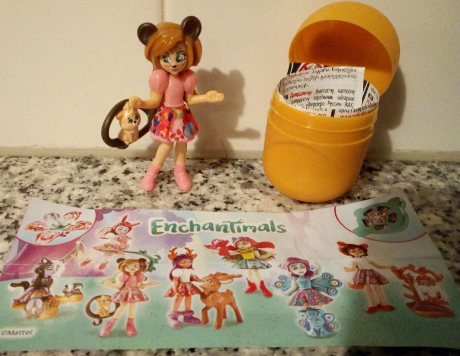 Enchantimals Kinder Surpresa 2019