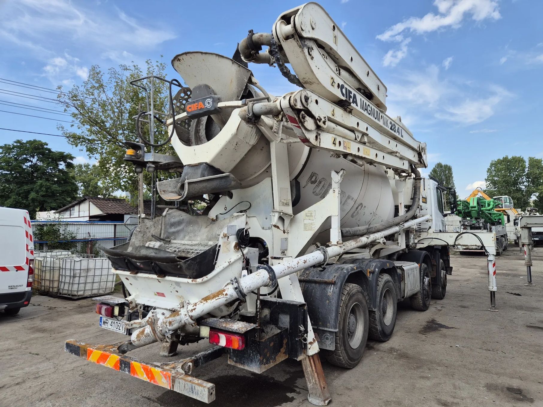 Mercedes-Benz Arocs 4140  CIFA 28 m PUMI