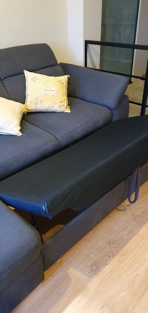 Sofá Chaise Longue, Excelente Estado (s/ entrega)