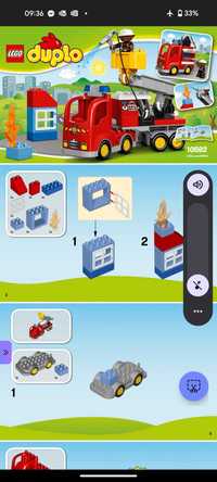 LEGO Duplo Samochód Straż pożarna 10592