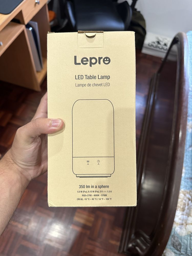 Candeeiro de mesa RGB