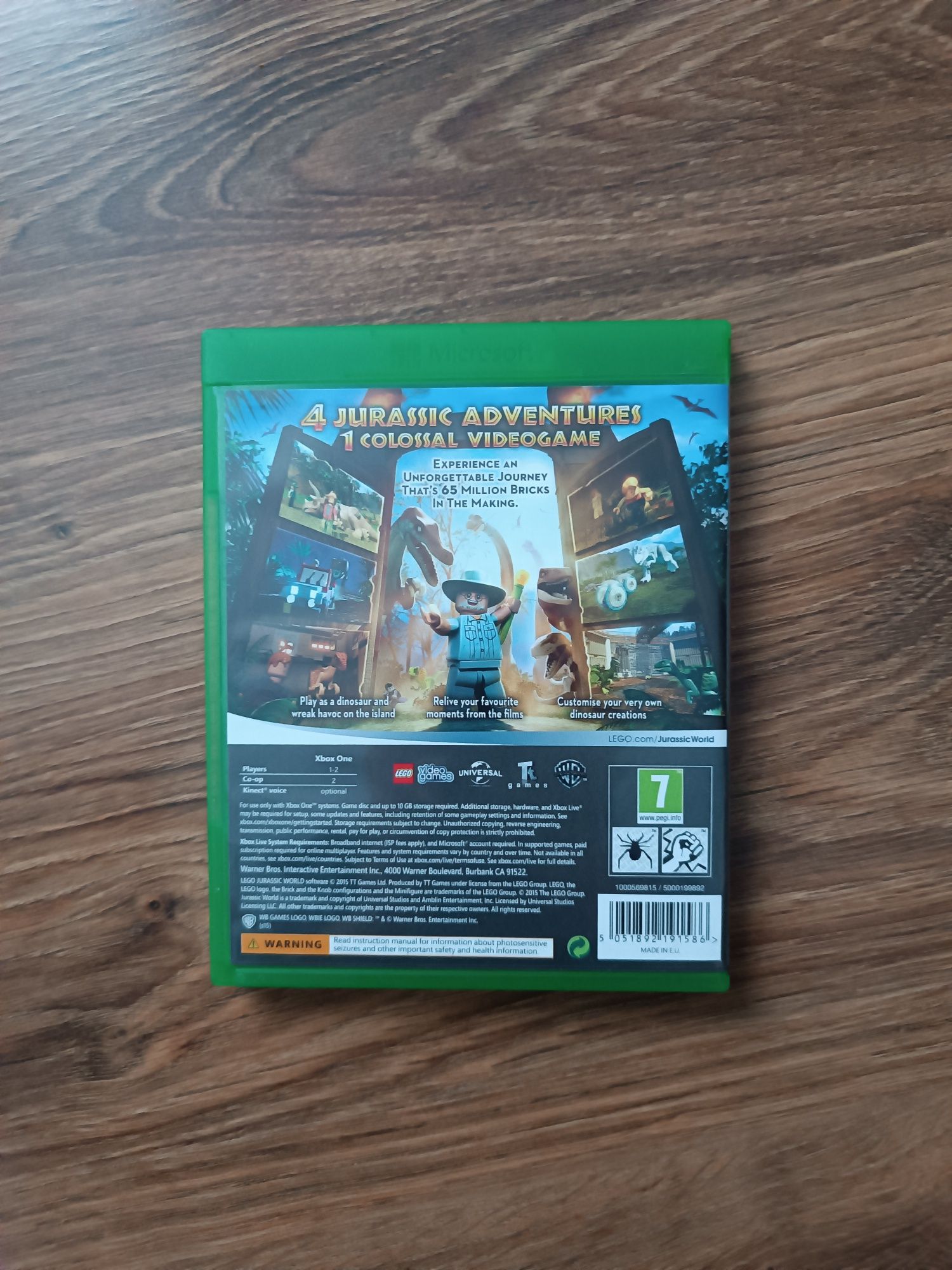 Lego Jurassic World Xbox one
