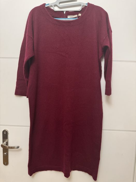 Tunika czerwona, 100% kaszmir