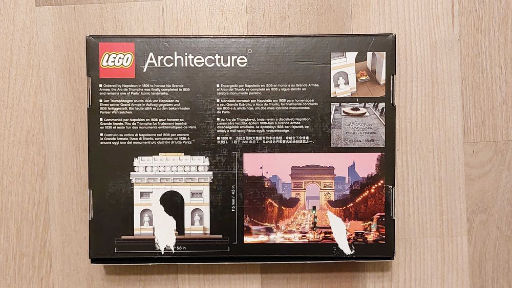 Lego Architecture 21036 Łuk Triumfalny