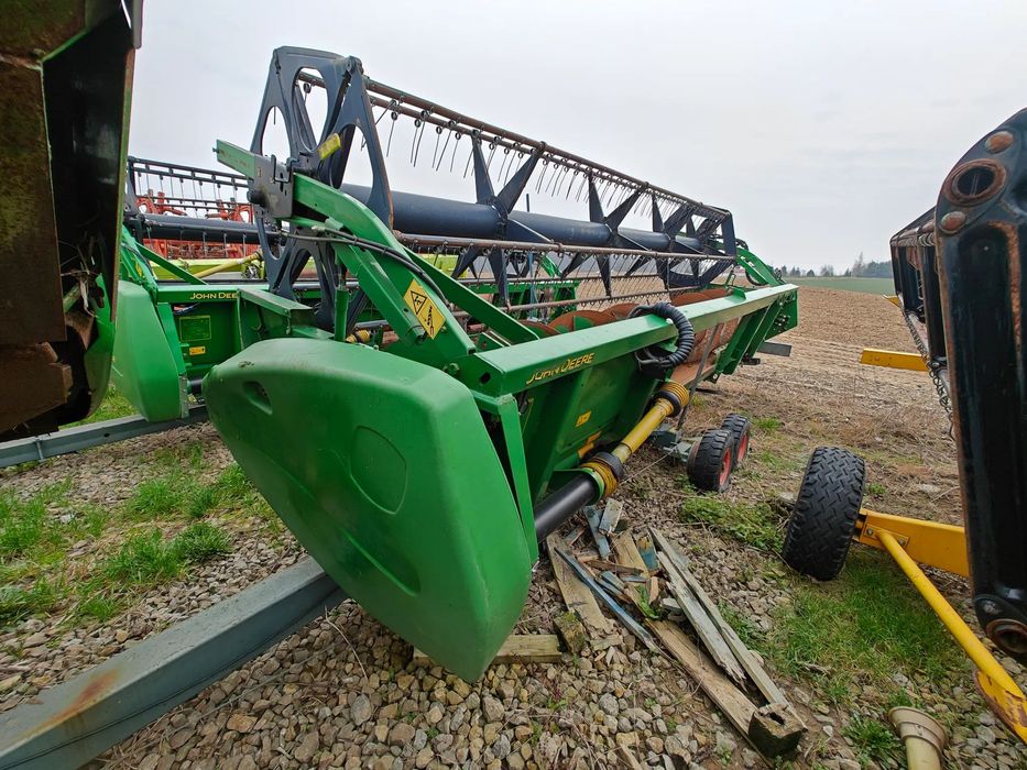 John Deere 618R, 5.5m, heder  , heder zbożowy