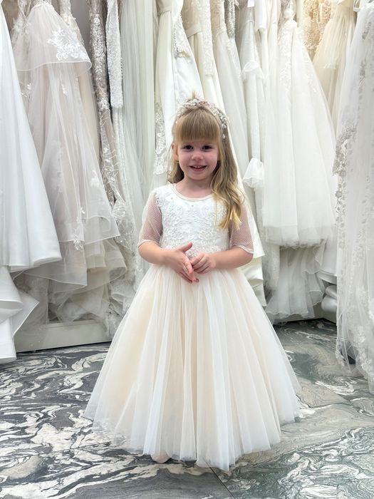 Elegancka sukienka wizytowa dla dziewczynki (2–6 lat)