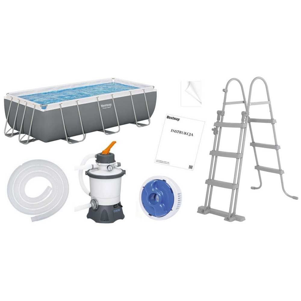 Каркасний басейн Bestway 404x201x100 см 10в1 56442