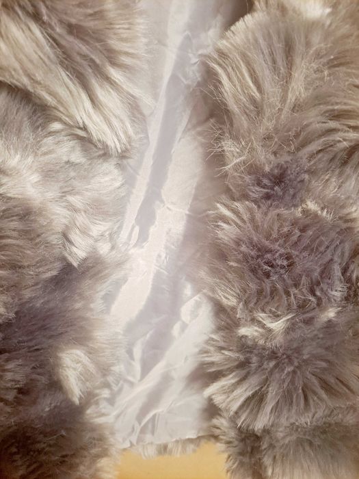 Kamizelka futerko grafit od S do M