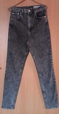 W28/L36 jeansy wysoki stan nogawka 80cm - asos
