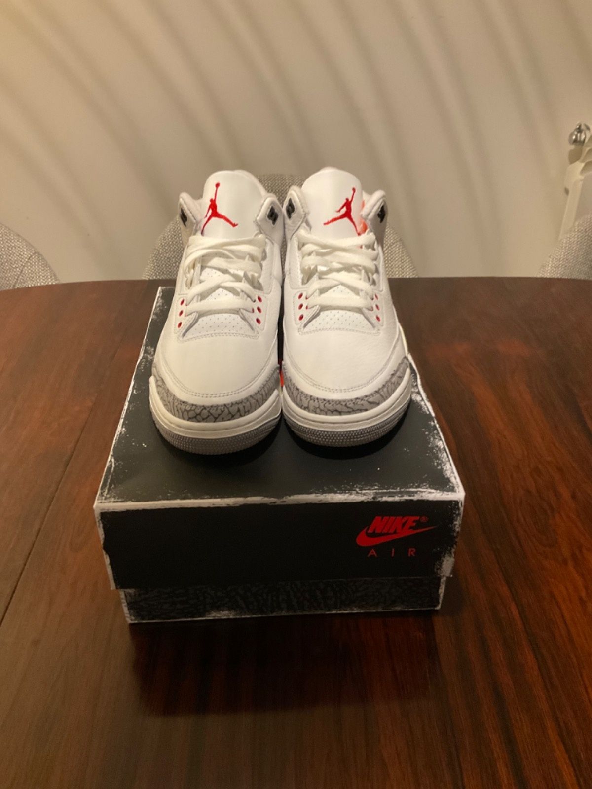 Nike air Jordan 3 white cement tamanho 44/40