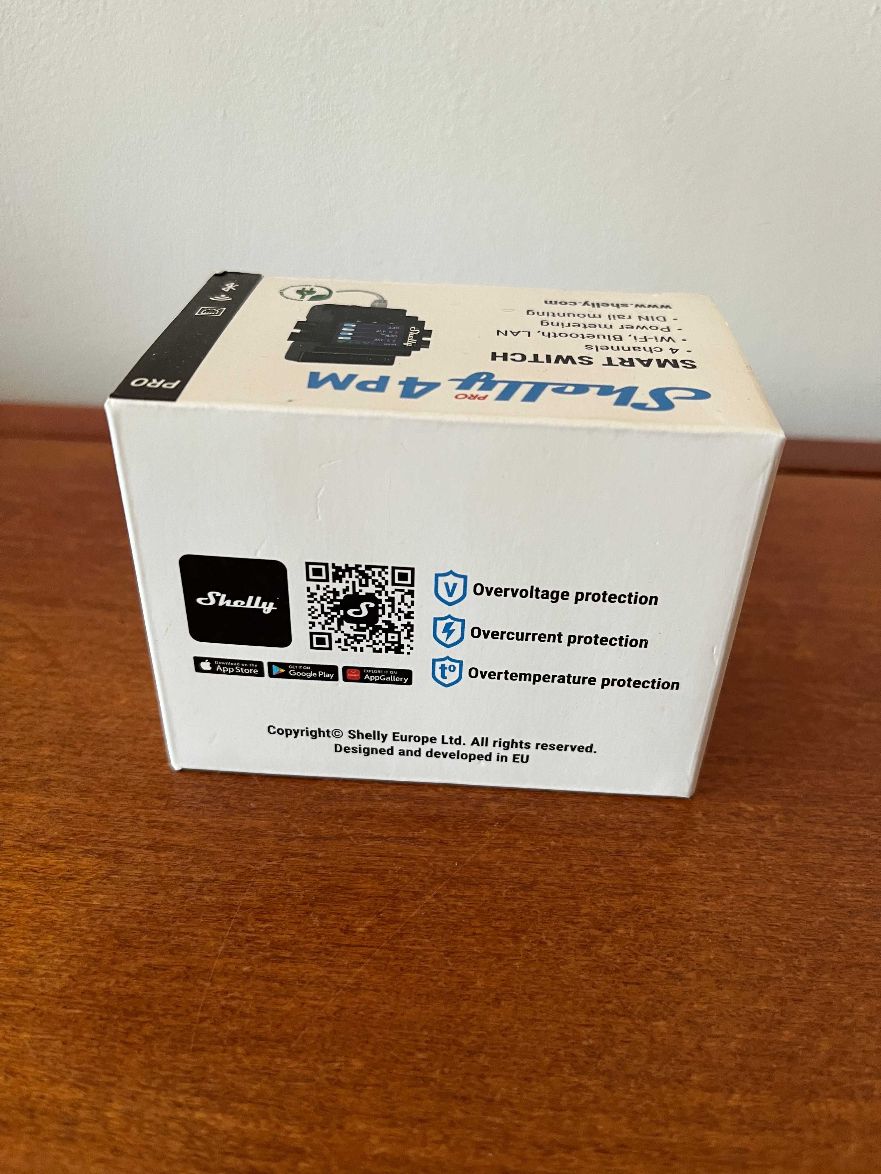 Shelly Pro 4PM - Smart Switch - Novos