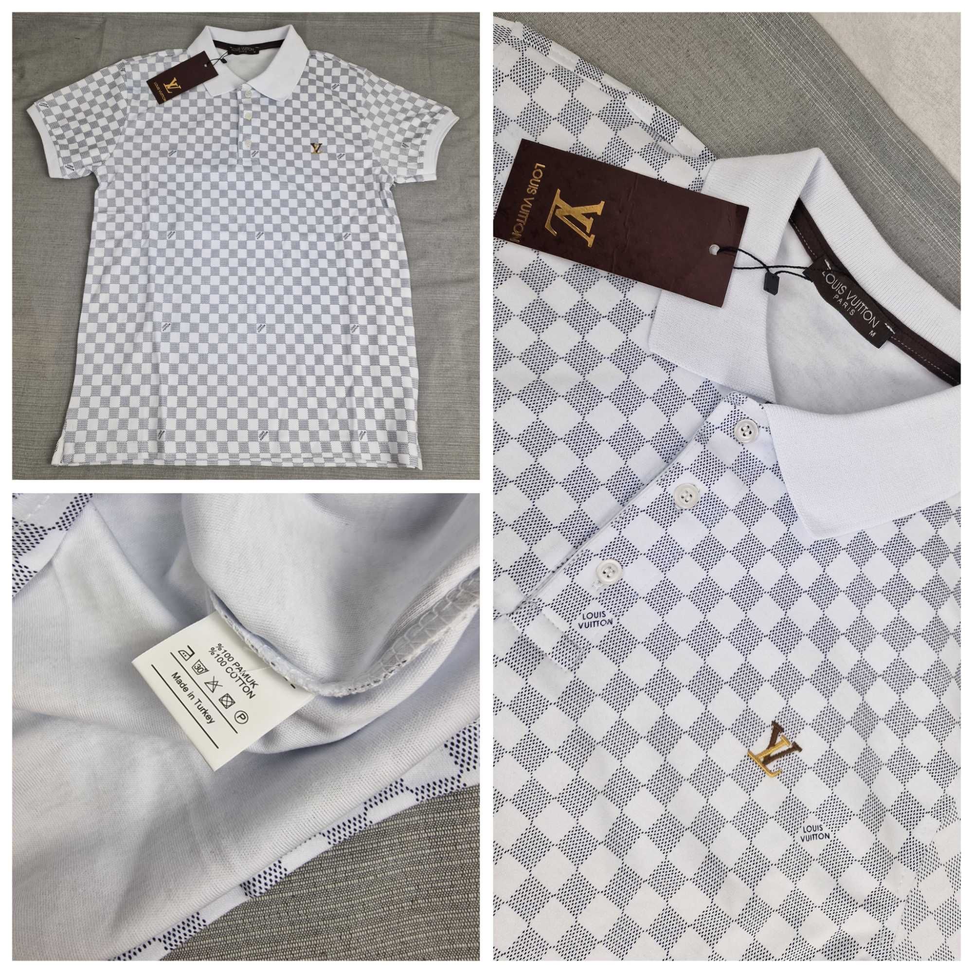 Koszulka męska polo Armani Louis Vuitton koszulka męska LV hit