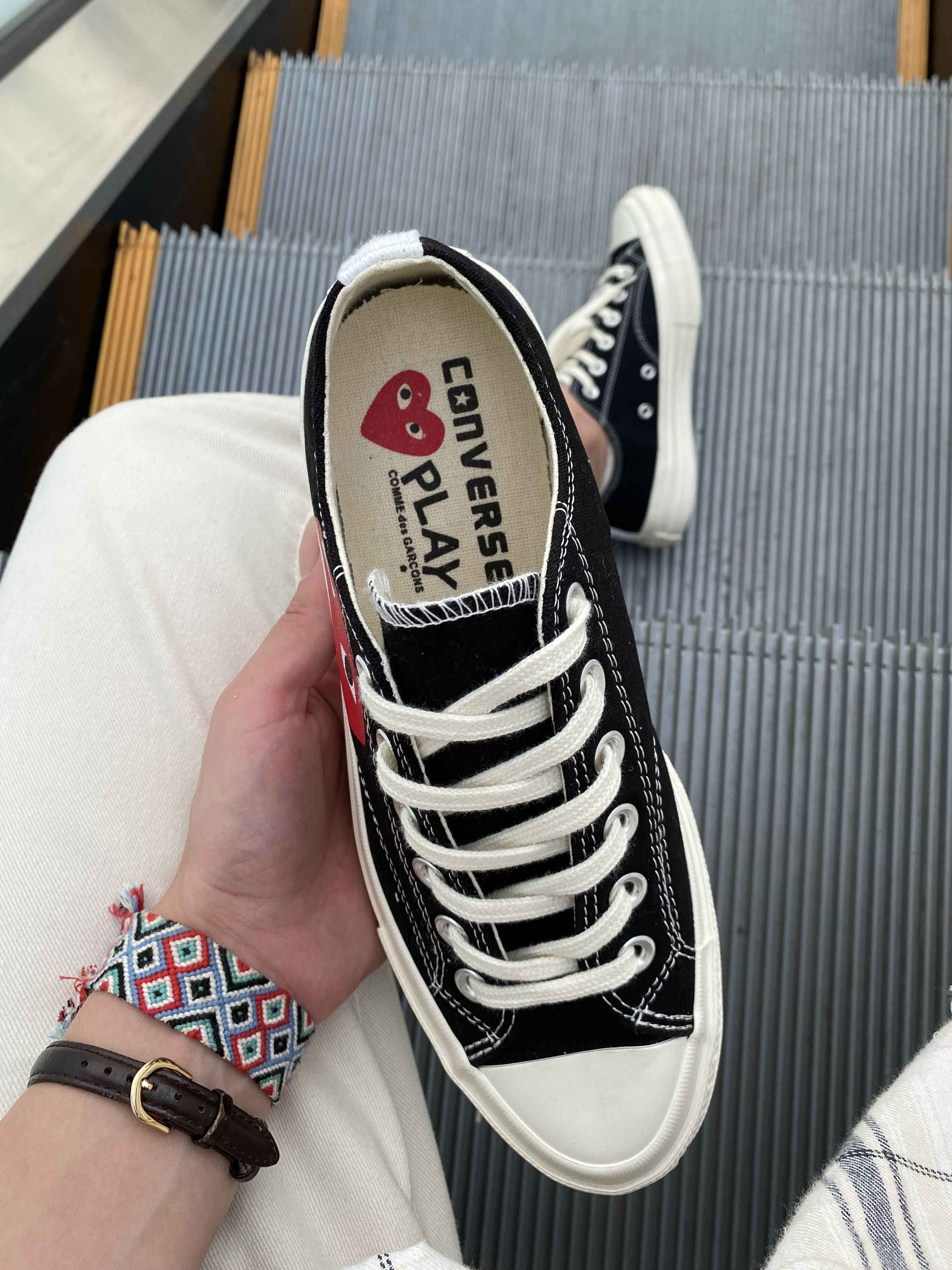 Converse x Comme Des Garçons Play Low