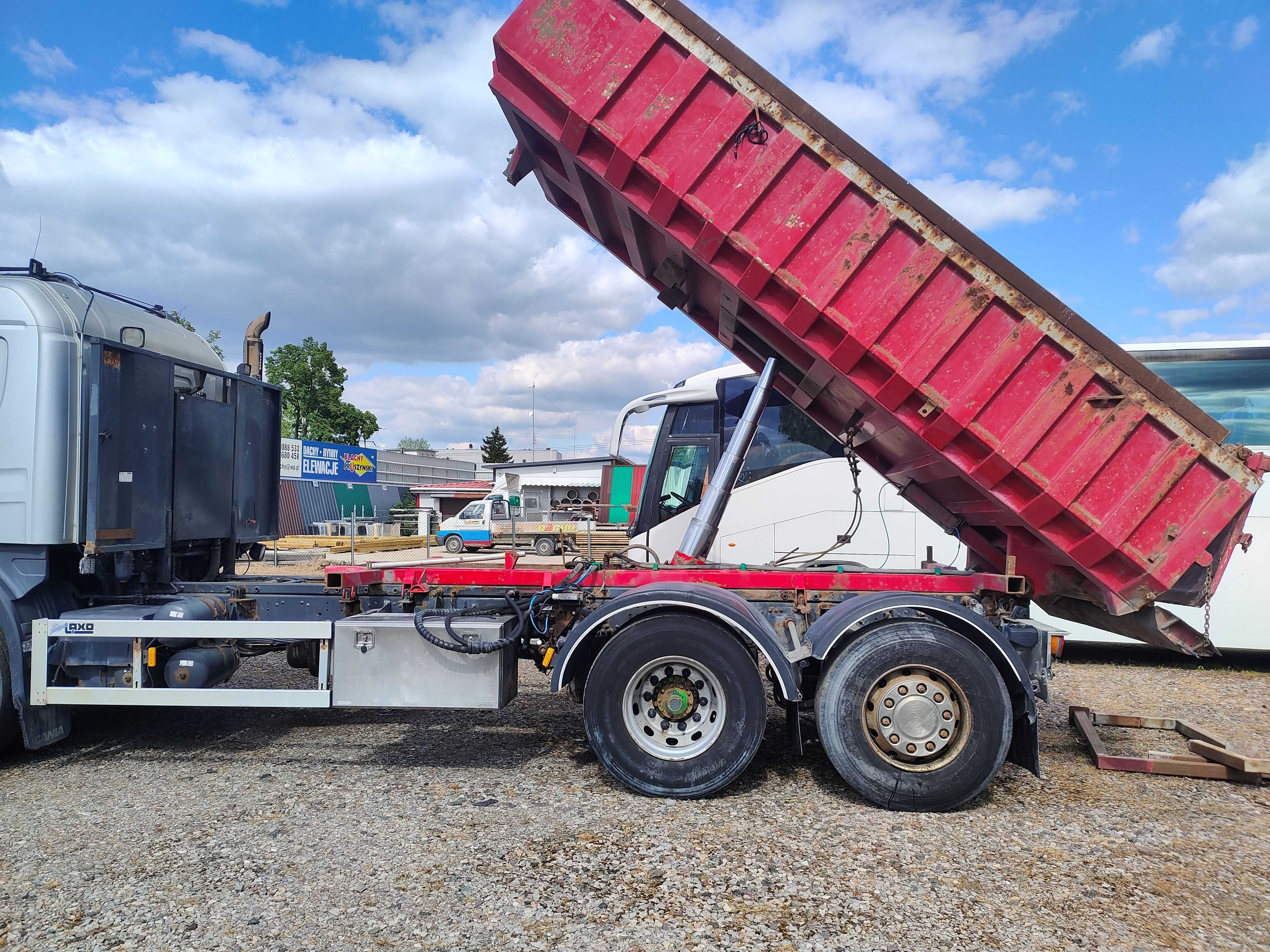 Scania p420 wywrotka 2006r kiper 6x2 540tys/km