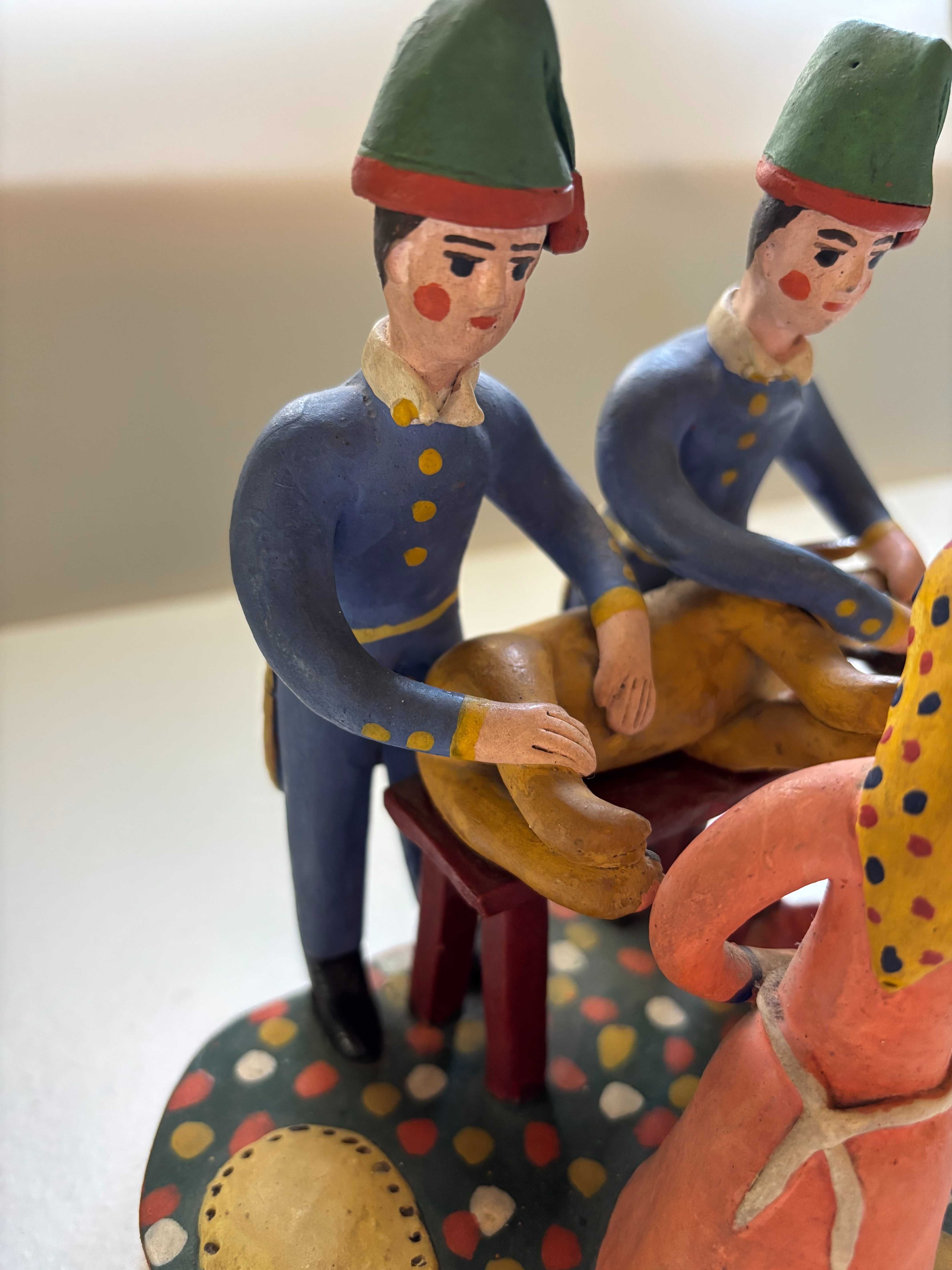 Figuras de Estremoz. Rara e antiga. Matança do porco.