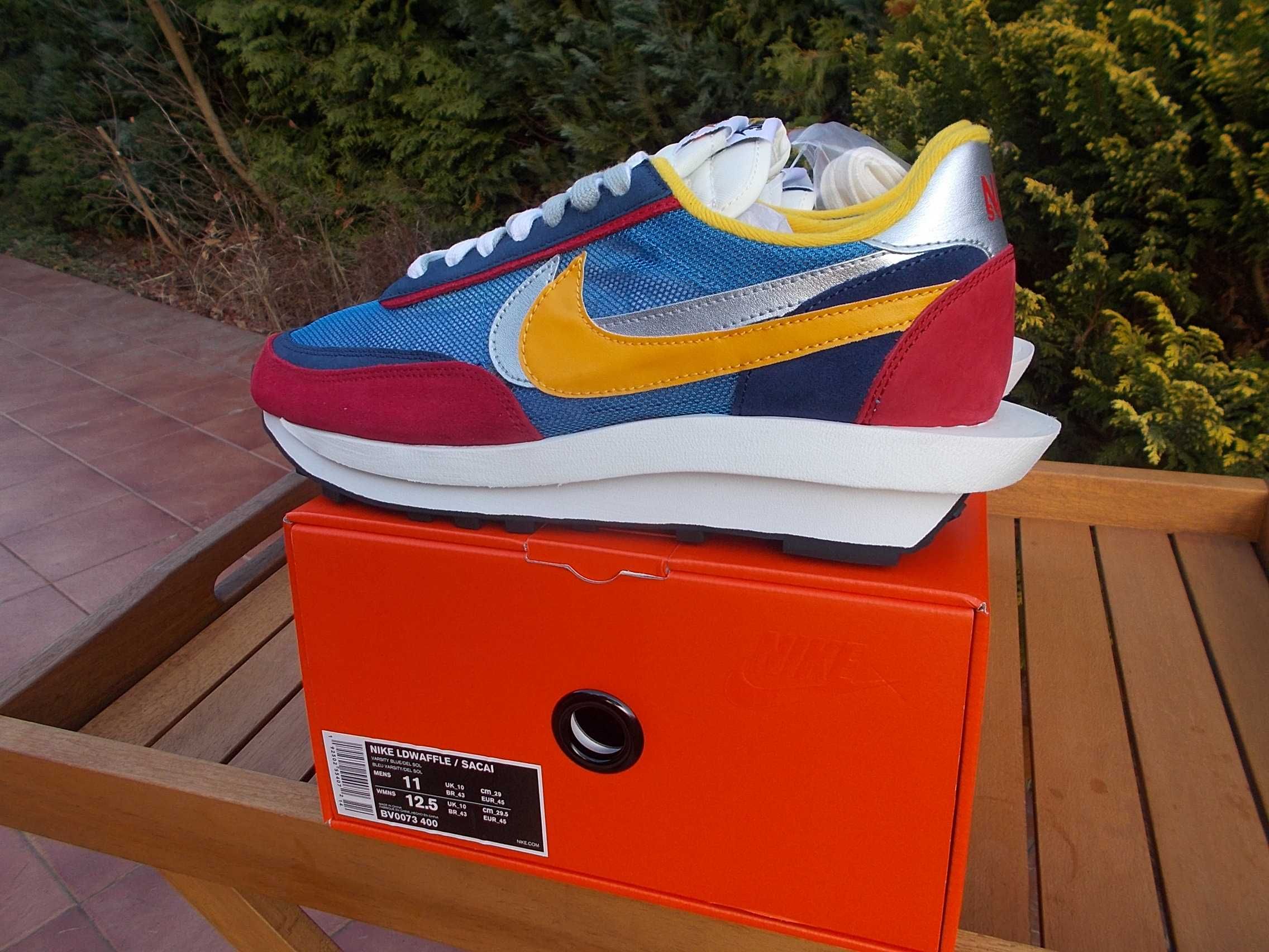 Nowe Nike X Sacai LD waffle Blue Multi BV0073,-400 Eur45/us11