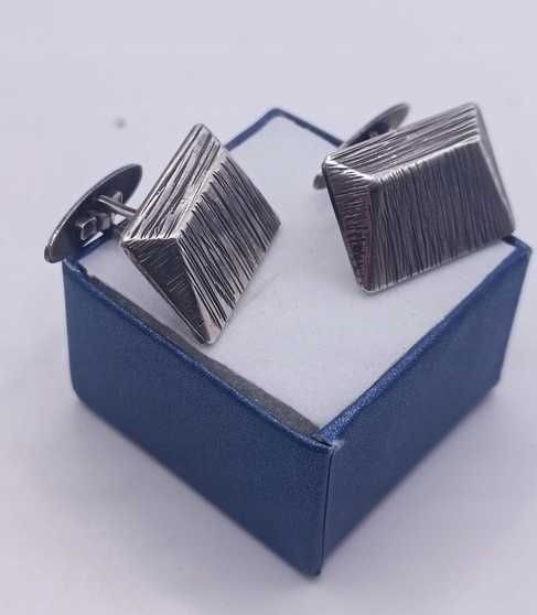 Srebrne Spinki Do Mankietów Orno  Unikat Srebro PR925 284/04/25s