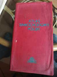 Atlas samochodowy Polski 1969 roku